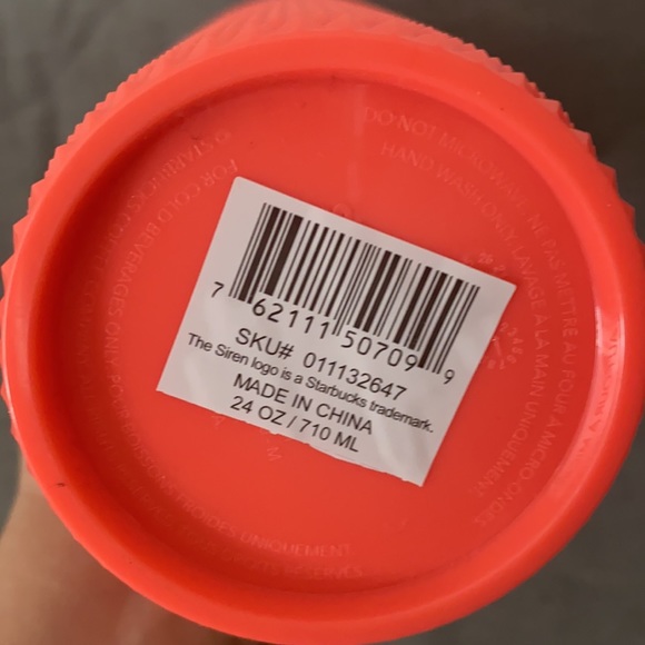 Starbucks Dragonfruit Studded Tumbler - Picture 3 of 3